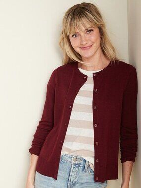 Old Navy Burgundy Cardigan
